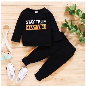 WESIDOM Baby Boys Long Sleeve Hooded & Pants Baby